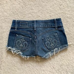 Celebrity's favorite! Siwy Denim Shorts 24", indigo